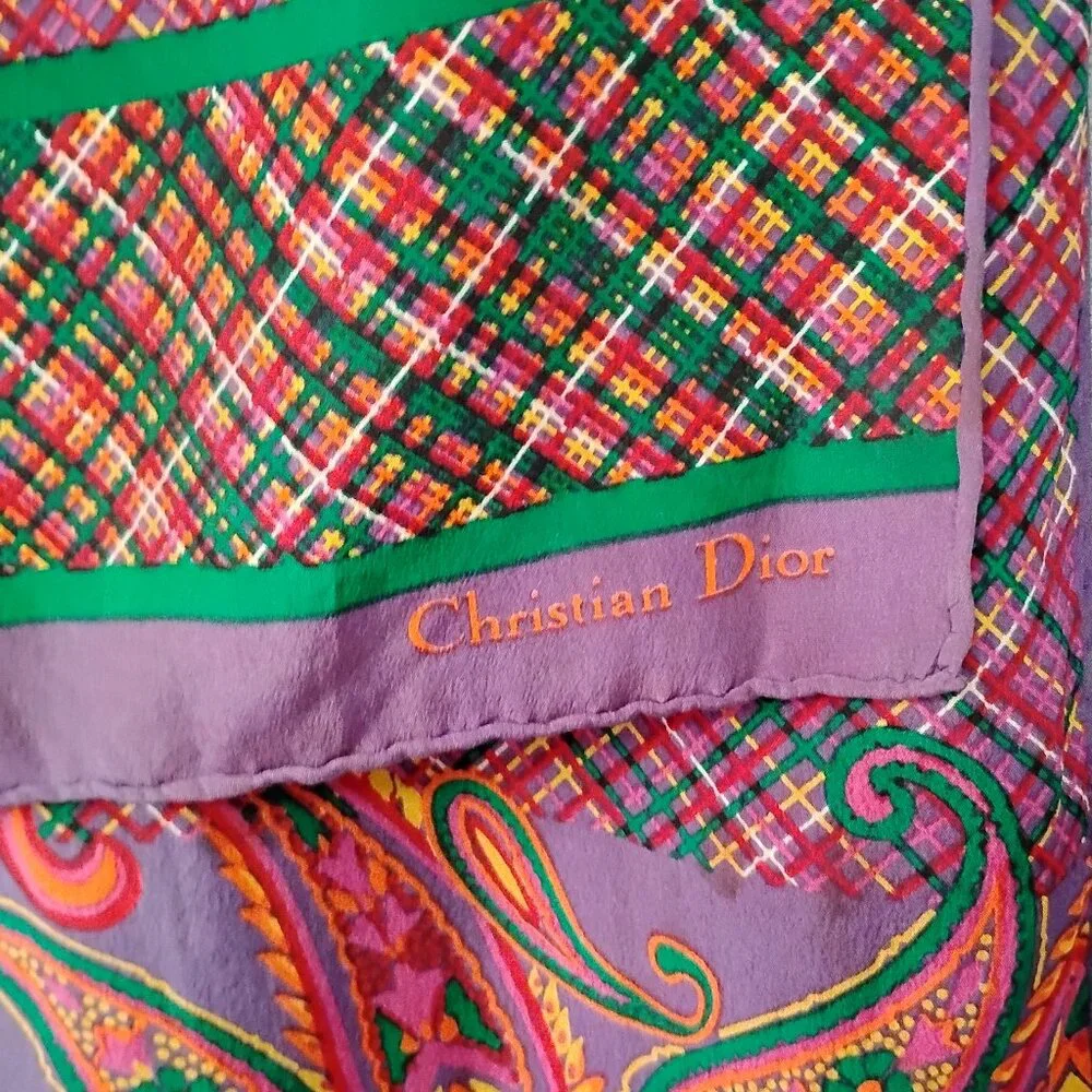 DIOR ❤️christian plaid